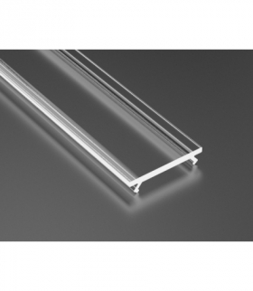Klosz do profili A B C D G Y Z transparent 3m Ecolight EC20239