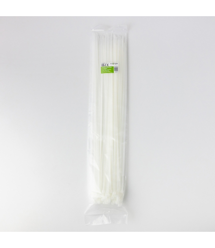 Opaska Kablowa OK-46500W 4.6x500mm BIAŁA Ecolight M20076