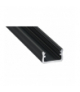 Profil powierzchniowy A czarny 2m Ecolight EC79993