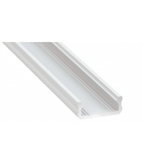 Profil powierzchniowy D biały 1m Ecolight EC20218