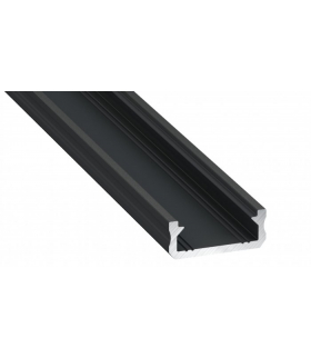 Profil powierzchniowy D czarny 2m Ecolight EC20147