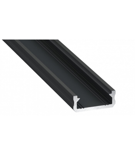 Profil powierzchniowy D czarny 2m Ecolight EC20147