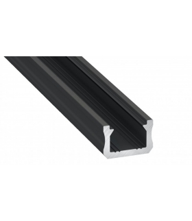 Profil powierzchniowy X czarny 2m Ecolight EC20153