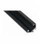 Profil rogowy C czarny 1m Ecolight EC79996
