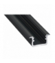 Profil wpuszczany B czarny 2m Ecolight EC79995