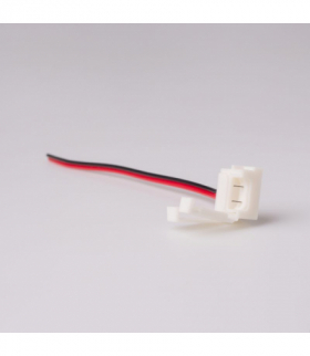 Złączka LED MONO 8mm jednostronna z przewodem IP63 Ecolight EC79121