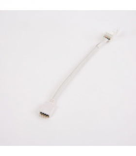 Złączka LED RGB 10mm 4 piny / zatrzask Ecolight EC20026