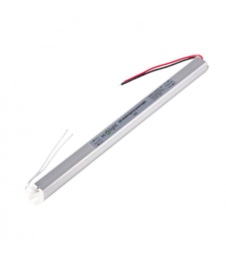 Zasilacz meblowy SLIM 60W 12V 5A IP20 290x18x17 Ecolight EC79776