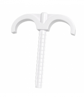 Hak podwójny HP-2 (50 szt) Ecolight M20393