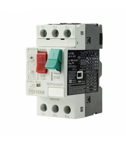 Wyłącznik MEPCB silnikowy 17-23A 415V MEYER MEYER MEPCB-3221P