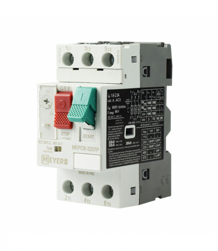 Wyłącznik MEPCB silnikowy 1.6-2.5A 415V MEYER MEYER MEPCB-3207P