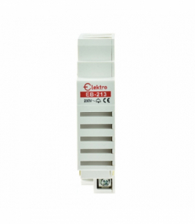 Dzwonek modułowy na szynę TH35 230V 70dB Elektro INQ EB-213