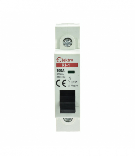 Rozłącznik izolacyjny 1P 100A Elektro INQ RI-01-100