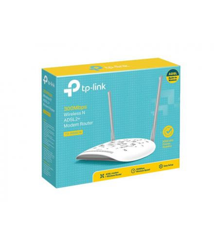 Router ADSL WiFi standard N, 300Mb/s 4xRJ45 100Mb/s, 1xRJ11 TP-Link TD-W8961N