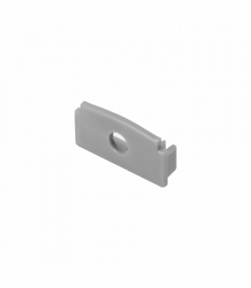 Zaślepka do profilu wpuszczanego w karton gips z serii AD-LP-6503, szara, komplet 50 szt. Orno AD-LP-6503GEC/50