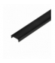 Klosz do profili wpuszczanych w karton gips z serii AD-LP-6505, 2m, poliwęglan czarny Orno AD-LP-6505PB/2M