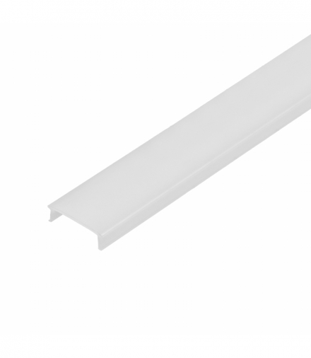 Klosz do profili nawierzchniowych z serii AD-LP-6506, 2m, poliwęglan mleczny Orno AD-LP-6506PM/2M