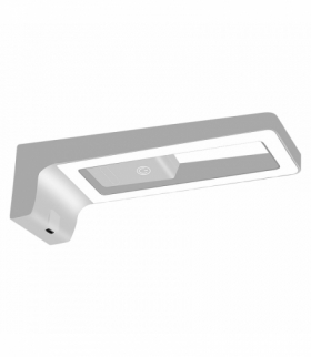 ARTUS lampka podszafkowa LED 3W, 225lm, 4000K, z włącznikiem dotykowym i USB, szara Orno AD-OM-6474L4/G/USB