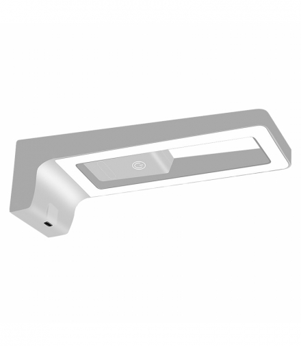 ARTUS lampka podszafkowa LED 3W, 225lm, 4000K, z włącznikiem dotykowym i USB, szara Orno AD-OM-6474L4/G/USB