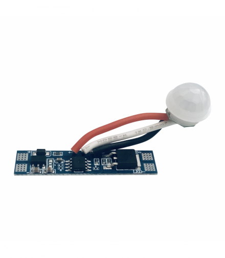 Włącznik z czujnikiem PIR do taśm LED, 8A Orno AD-TL-6497/S-R