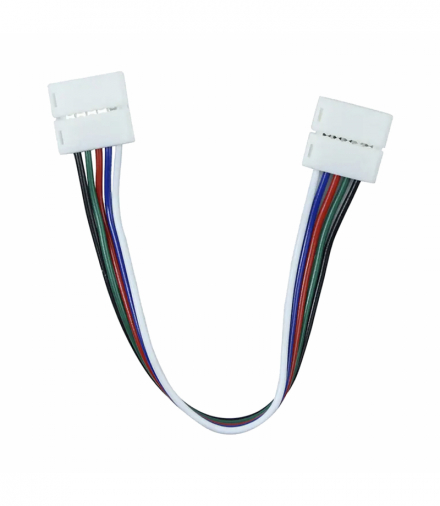 Złączka LED RGBW 12mm, dwustronna, z przewodem Orno AD-TL-6499/Z-P-Z/RGBW