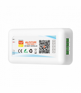 Bezprzewodowy sterownik do taśm LED Tuya, 5-24V 6A Orno AD-TL-6501