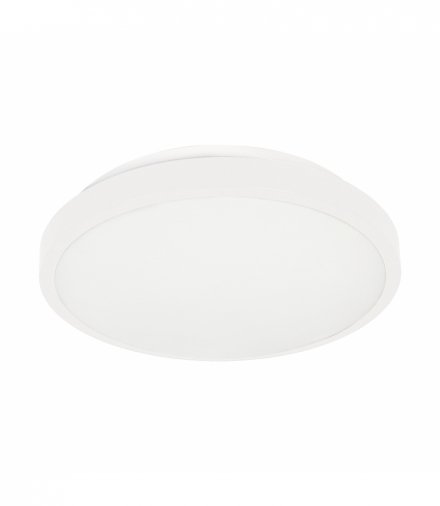 SELENE plafon 2xE27, max. 2x60W, czujnik mikrofalowy, IP54, biały Orno CL/2XE27-10MV/W