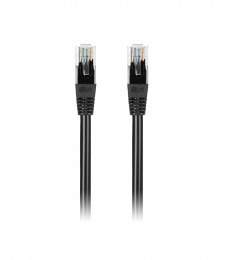 Kabel sieciowy Patchcord UTP CAT.6 wtyk - wtyk 2m CZARNY Orno LAN-2/B/2M
