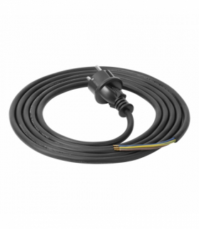 Przewód przyłączeniowy, wtyczka guma, 3x1,5mm2, 3m Orno OR-AE-13285/3M