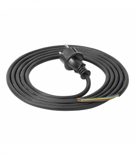 Przewód przyłączeniowy, wtyczka guma, 3x1,5mm2, 3m Orno OR-AE-13285/3M