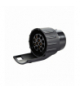 Adapter gniazda przyczepy 7/13-pinowy, tworzywo, 12/24V Orno OR-AE-13288