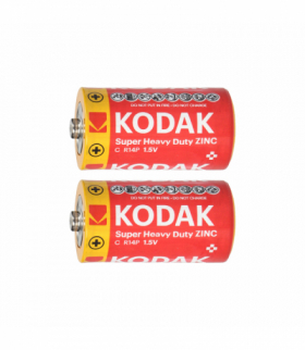 Baterie ZINC Super Heavy Duty C LR14, 2szt. folia Kodak 30410381