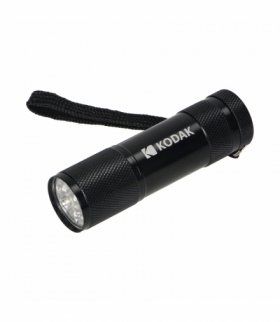 Latarka 9 LED, IP62, 3 x AAA, czarna Kodak 30412446