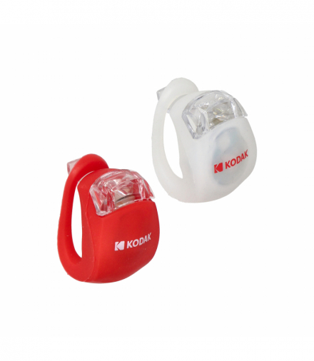 Lampki rowerowe LED, IP64, 2 x CR 2032, zestaw 2 szt. Kodak 30414228