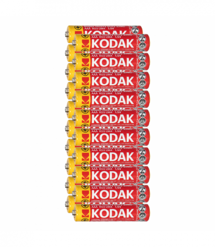 Baterie ZINC Super Heavy Duty AAA LR03, 20 szt. folia Kodak 30424654