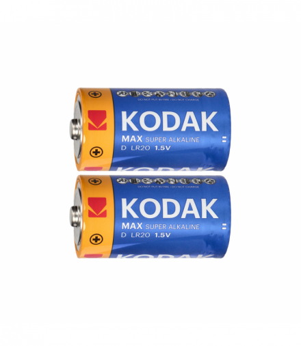 Baterie MAX Alkaline KD-2 LR20, 2 szt. Kodak 30952843