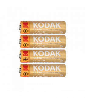 Baterie ULTRA Premium Alkaline AA LR6, 4 szt. Kodak 30959514