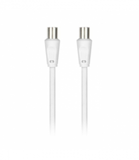 Kabel TV - VIDEO biały 1,8m Orno ZA-12/W/1,8M