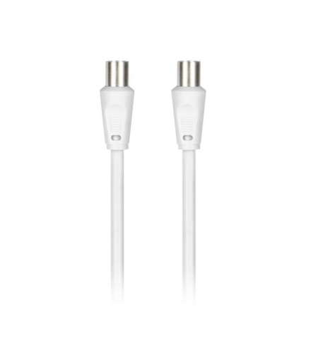 Kabel TV - VIDEO biały 1,8m Orno ZA-12/W/1,8M