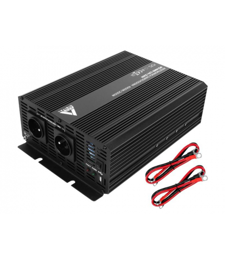 Przetwornica napięcia 12V DC / 230V AC, IPS-4000 4000W LAMEX LXP97