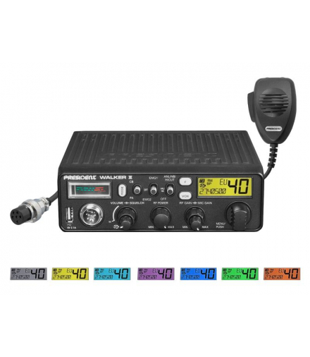 Radio CB Walker II ASC. President LXCB62