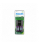 Ładowarka do akumulatorków + 4 x AAA, 800mAh SCB1450NB Philips LXSCB1450