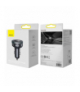 Transmiter FM Enjoy Bluetooth MP3 ładowarka samochodowa czarna Baseus LXBAS023