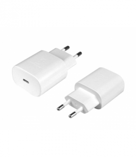 ŁADOWARKA SIECIOWA USB-C BIAŁA SAMSUNG EP-TA800 3A SUPER FAST CHARGING 3000mA QUICK TYP-C PD 25W LAMEX LX27995