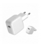 ŁADOWARKA SIECIOWA USB 2,4A, BIAŁA, 12W, A1401, IPAD, IPHONE. LAMEX LXA1401