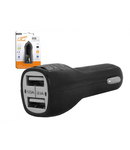 Ładowarka samochodowa dual USB 2.1A. LTC LXG251