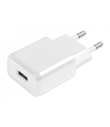 Ładowarka sieciowa LTC USB 5 V/1 A, biała, box LTC LXLAD10B