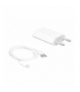 Ładowarka sieciowa USB + kabel 8PIN 1m LAMEX LXG249