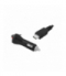 Ładowarka samochodowa MICRO USB 1A, kabel, przewód spiralny LTC LXL200/SA