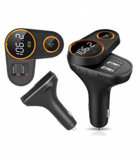 Transmiter FM Bluetooth BT, 2xUSB 4.8A TR210 LTC LXTR210